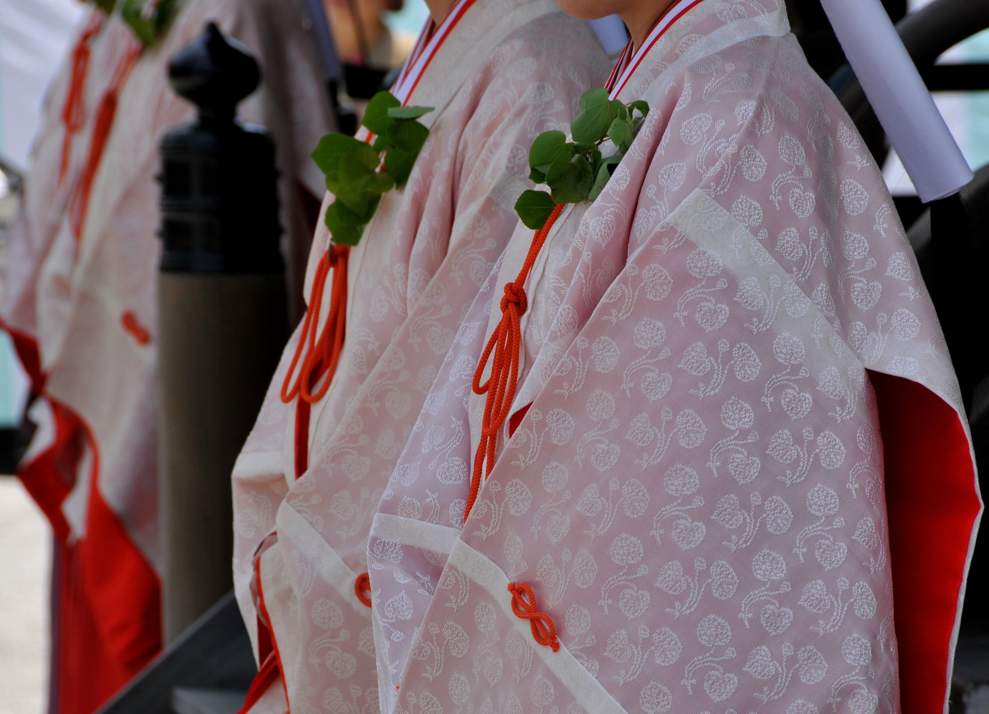 shrine maiden consecrated to a god